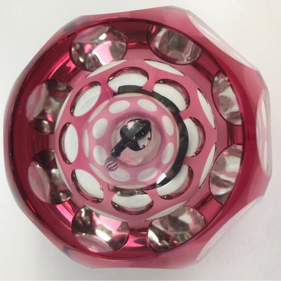 Perthshire Peter McDougall Seal Balancing Ball 1979E Faceted Vintage Paperweight - Picture 6 of 16